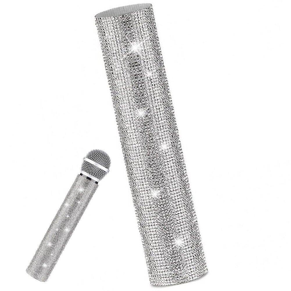 Amazon.co.jp: マイクハンドルカバー キラキラ輝くラインストーン