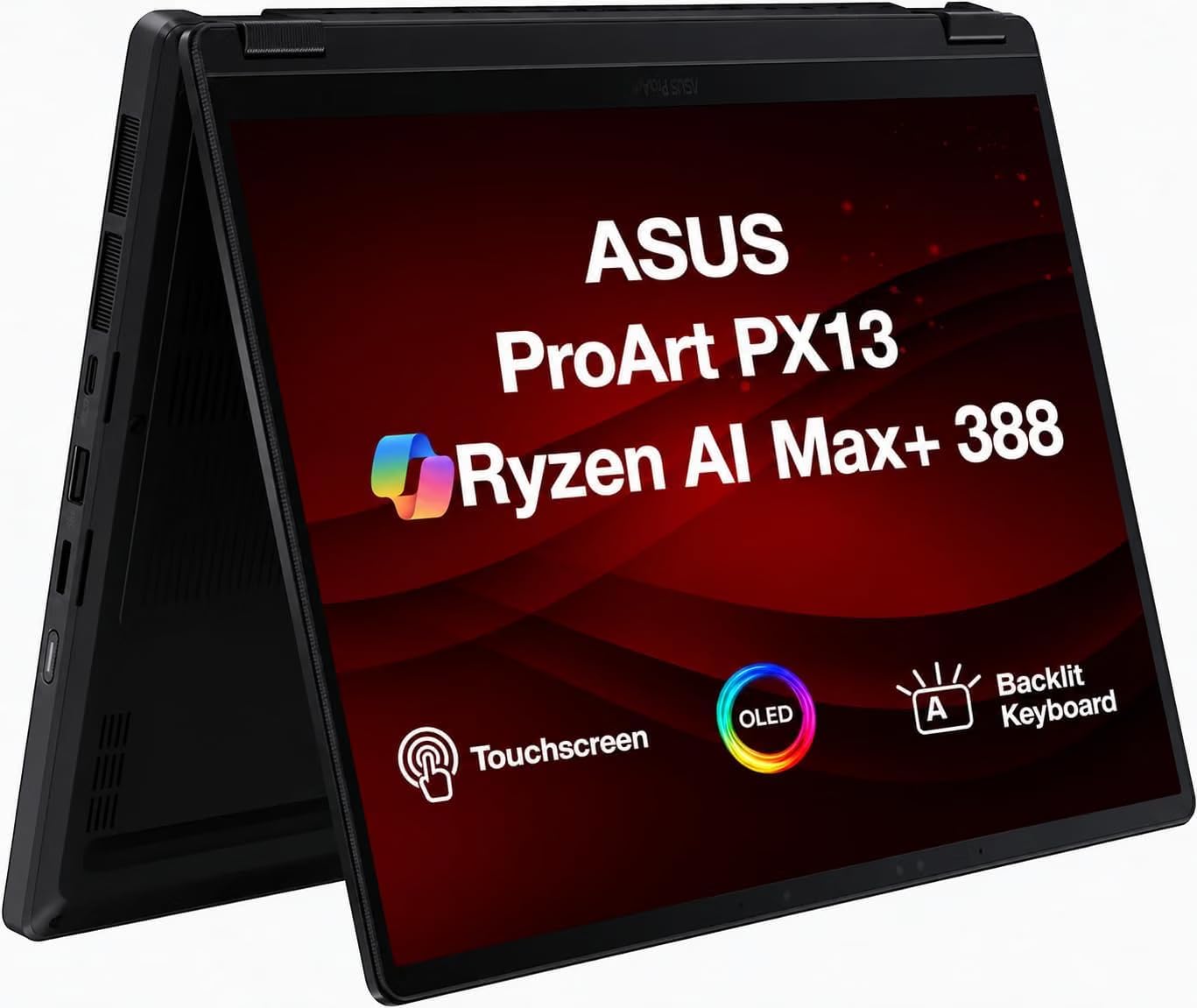 ASUS ProArt PX13 AI-Powered 2-in-1 Laptop, 13.3" OLED 2.8K Touchscreen