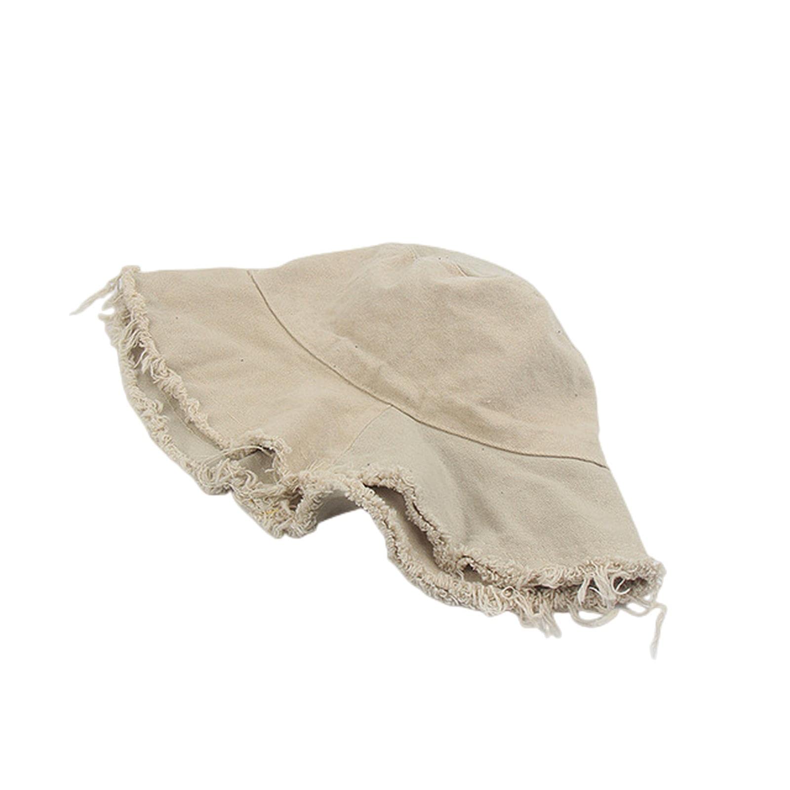 MOGSA Sombrero de pescador para mujer, de algodón, portátil, plegable, para playa, turismo, para mujer, al aire libre, sombreros de sol