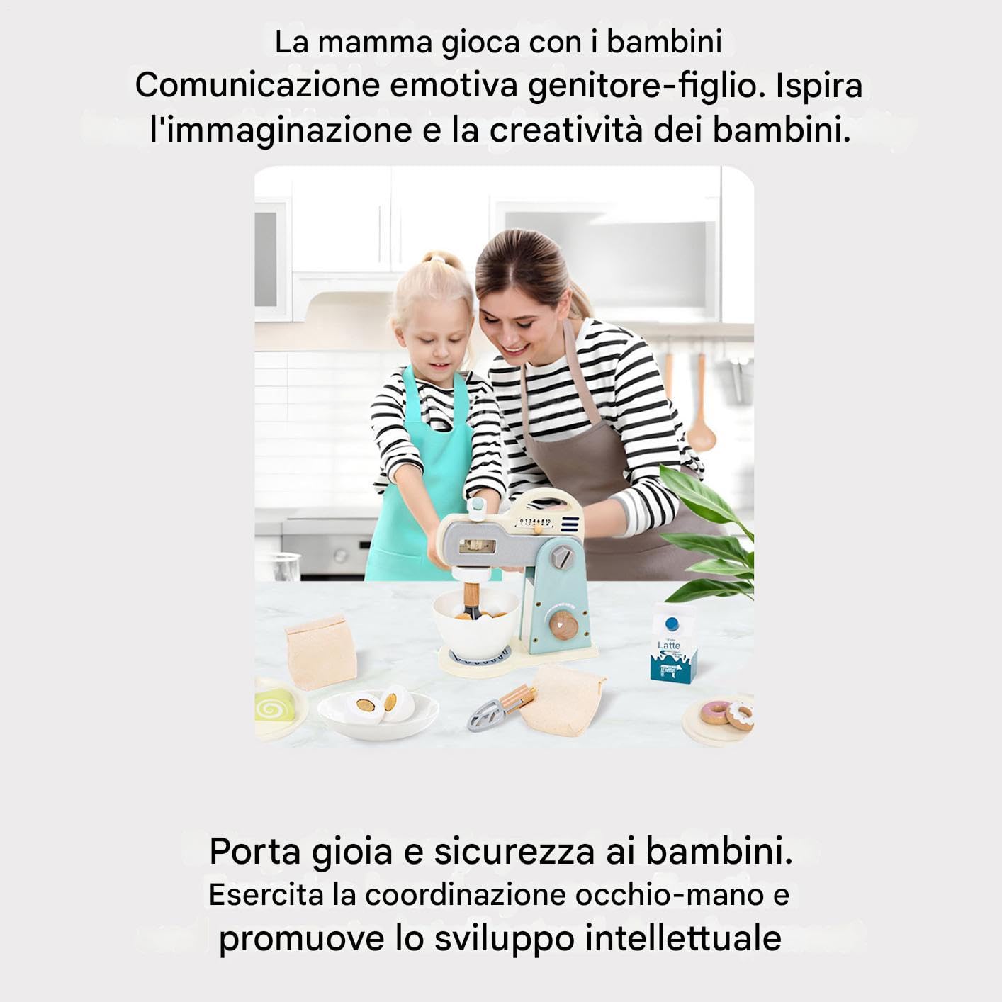 Mélangeur pour – Jeu de mélangeur de pâtisserie – Jeu de rôle Cuisine pour et Filles 3 5 Ans