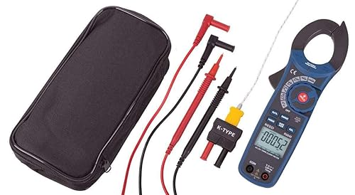 Miniatura 2 de REED Instruments R5040 True RMS ACDC Clamp Meter con temperatura y detector de voltaje sin contacto, 1000A
