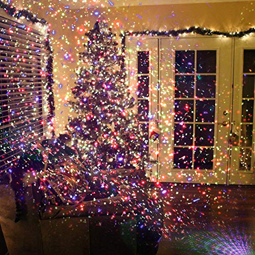 Sunyao 3 Color Motion Laser Christmas Lights Projector With Rf Remote,Outdoor Garden Laser Lights Moving Rgb Stars Show For Christmas (Rgb Motion) #TOP6
