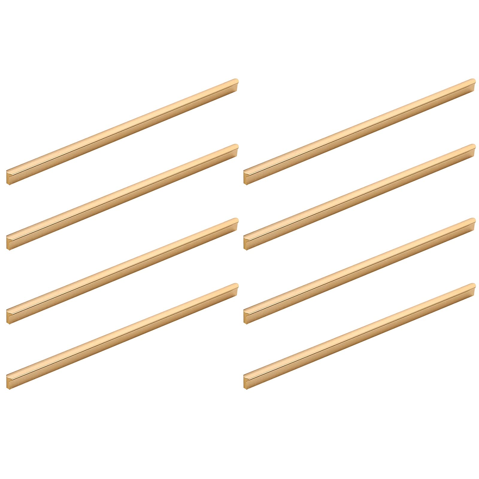 Poignées de meuble en laiton brossé pour sublimer les placards et la cuisine d'une maison moderne