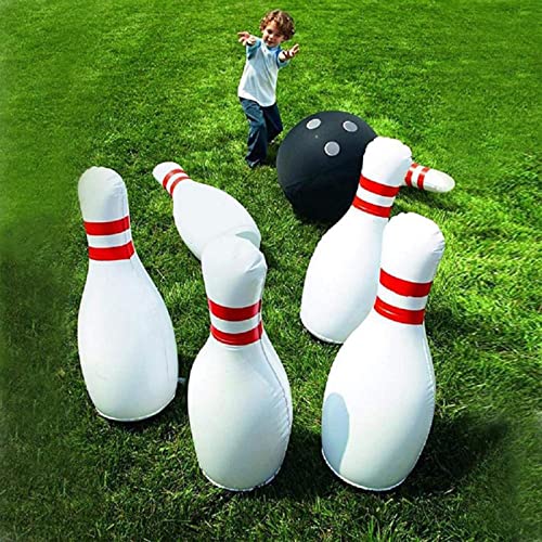 jogo boliche inflável gigante - jogo boliche gigante portátil para crianças - Atividadivertida carna