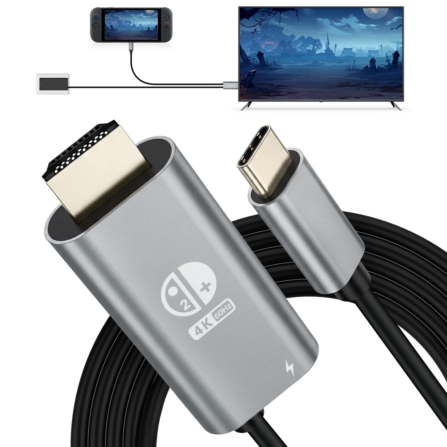 Amazon | Switch 2 ドックケーブル 「Ver.22.5.0」対応 Switch2 HDMI