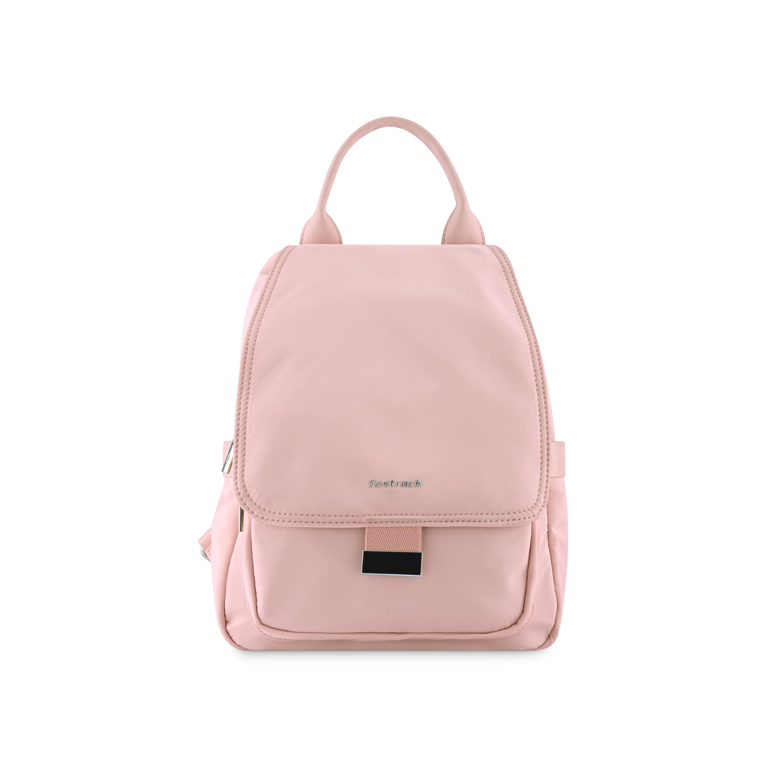 fastrack Casual Backpack for Girls | Nylon Women's Handbags | Space for 2 Bottle Holder| Ladies Purse Handbag | Backpack for Casual Carry-picture-34