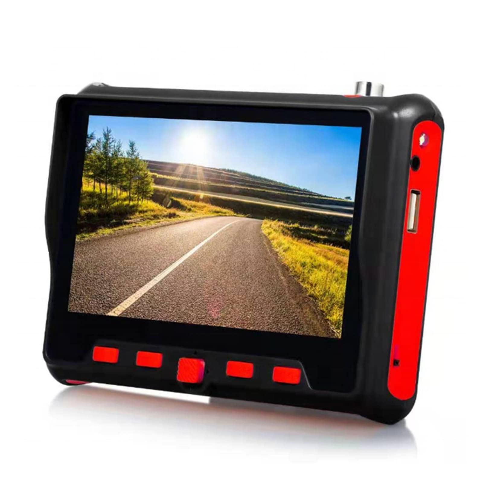 Tester für Überwachungskameras 4,3-Zoll-CCTV-Kamera-Tester - IP-Kamera-Tester-Sicherheits-CCTV-Tester-Monitor, unterstützt PAL/NTSC, DC12V-Ausgang Kurzes Video