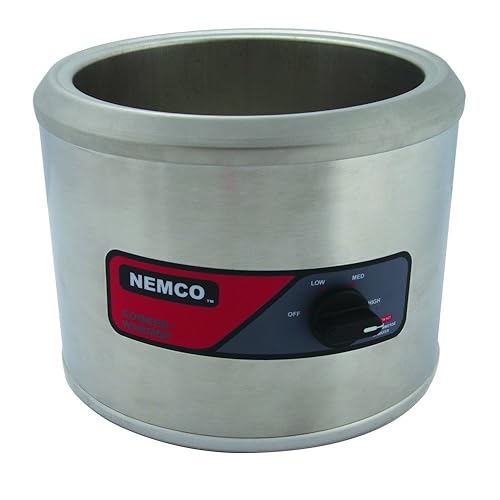 Nemco 6103A Olla redonda para encimeracalentador, 11 cuartos de galón