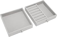 Vista 7 de Betued Acrylic Earring Holder, Drawer Type Ear Studs Storage Box, Drawer is designed to keep away from dust and winding durable and easy to clean