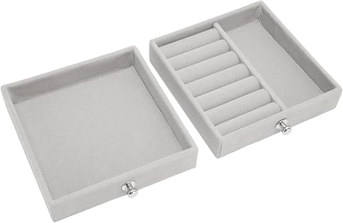 Miniatura 7 de Betued Acrylic Earring Holder, Drawer Type Ear Studs Storage Box, Drawer is designed to keep away from dust and winding durable and easy to clean