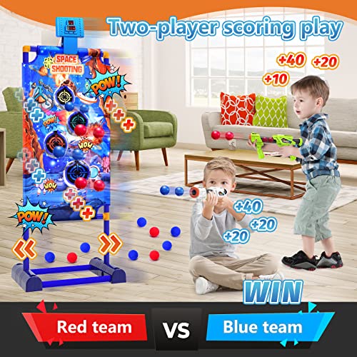 Tansar Toy Guns Gift Ideas Shooting Games Target For Age 4 5 6 7 8 9 10+ Years Old Boys And Girls, Kids 2 Foam Blaster Gun, Compatible With Nerf Guns #TOP1