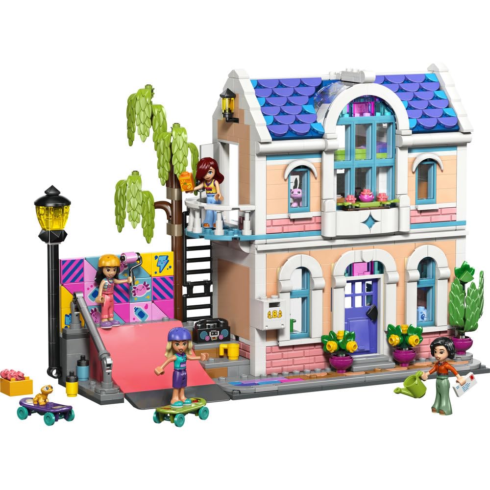 LEGO Friends Dom rodzinny Liann 42687 | Rodzinne scenki, zestaw do odgrywania ról, prezent dla dziewczynki i chłopca 7+, 946 elementów