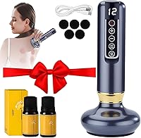 Vista 8 de cc&dd outdoors Masajeador avanzado de celulitis inalámbrico, recargable, 12 niveles de intensidad, masaje de cuerpo completo para una piel suave