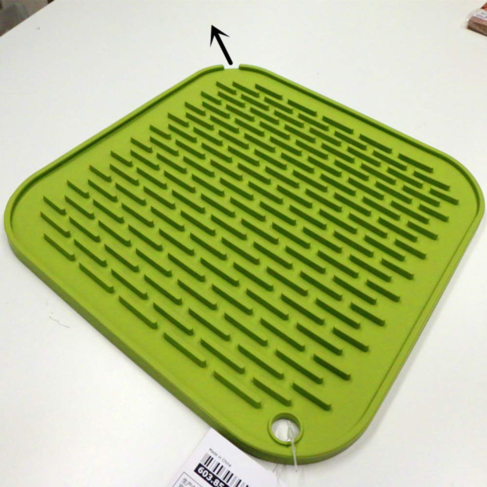 Tapis D'égouttement En Silicone Pour Bouteilles Et Verres - Antidérapant, Lavable Au Lave-vaisselle, Pliable - 7