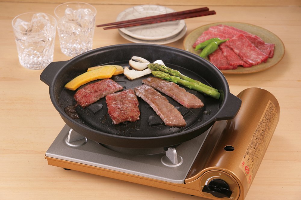 Amazon | イワタニ フッ素加工 プルコギプレート CB-P-KGAF