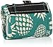 KAVU Wally Trifold Wallet with Coin Pocket and Key Ring - Pineapple Passion