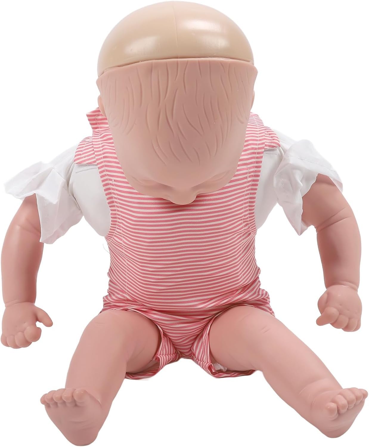 Maniquí de entrenamiento de primeros auxilios para RCP para bebés Maniquí de obstrucción de las vías respiratorias para bebés para práctica de RCP y procedimientos de rescate por asfixia, fácil de usa
