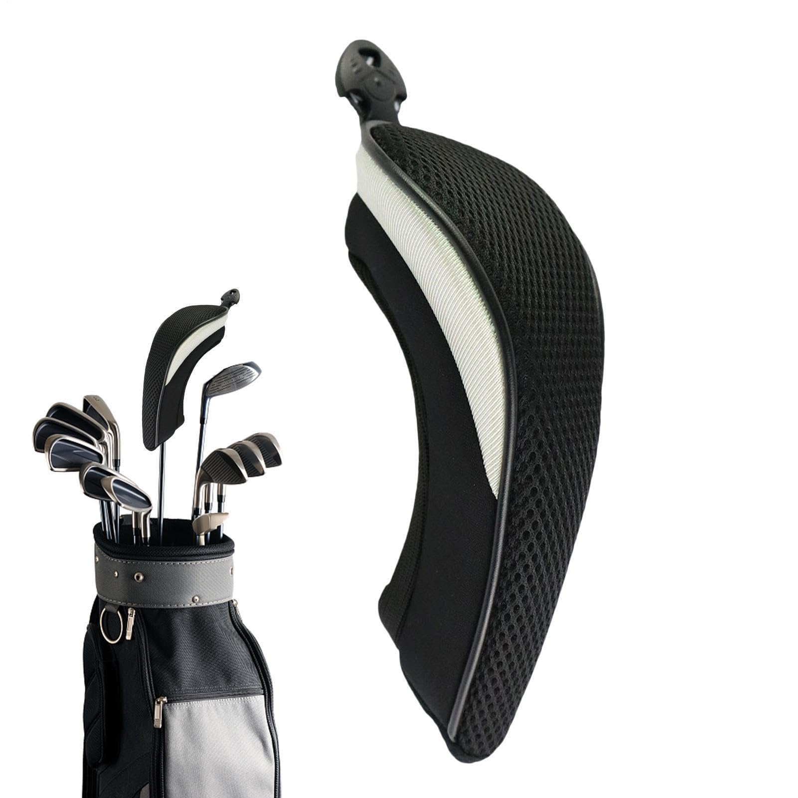 Golfschlägerhaube, Hybrid-Schlägerhaube, wetterfeste Schutzausrüstung für Reisen, Aufbewahrung, Organisation, Kurstransport