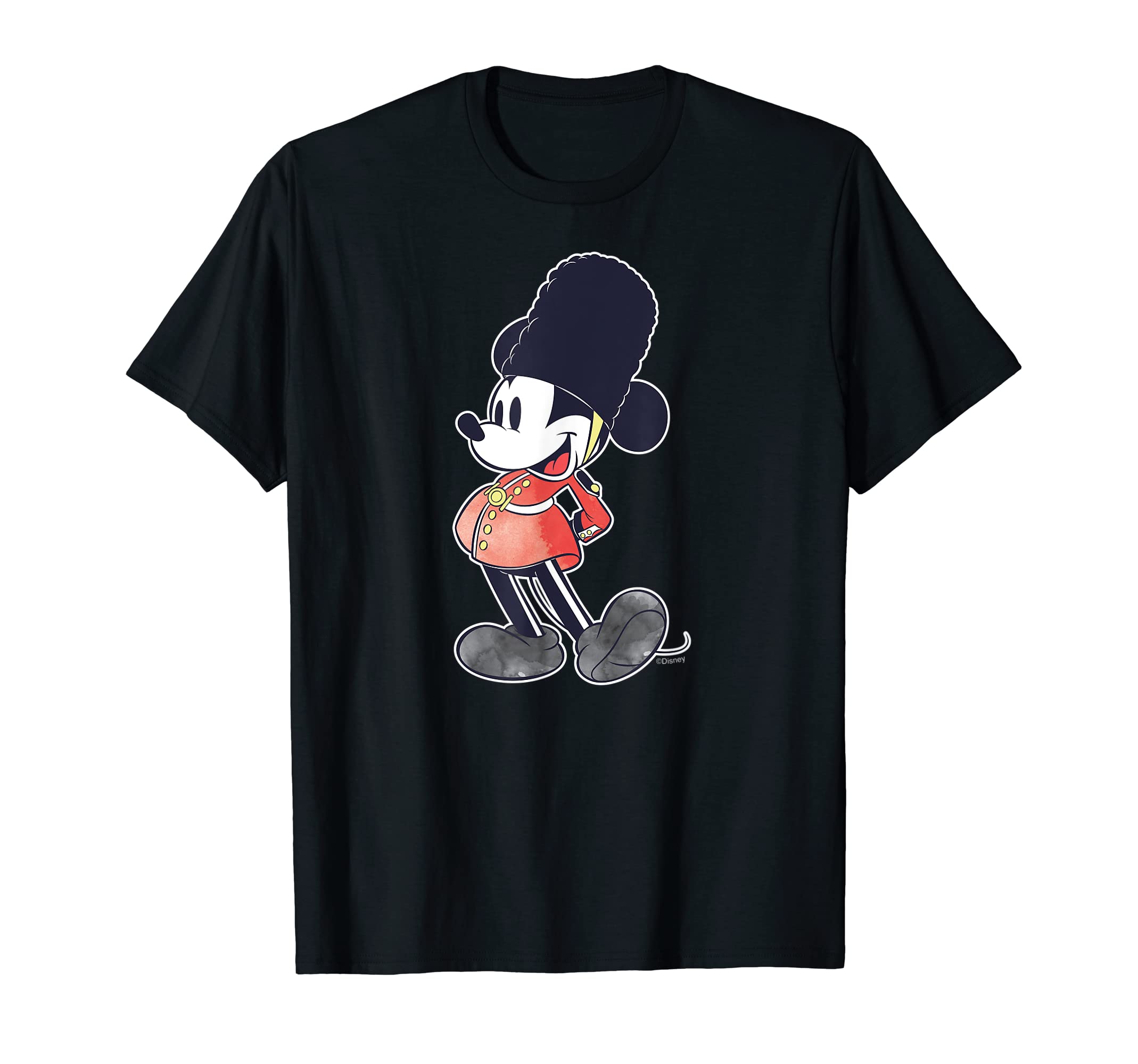DisneyMickey Mouse King’s Coronation 2023 Guard England UK T-ShirtOEKO-TEX STANDARD 100