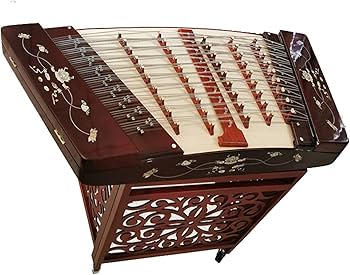 中国楽器　揚琴　台座　ケース　バチ　チューニング器付き 中国楽器 揚琴 台座 ケース バチ チューニング器付き 中国楽器 揚琴