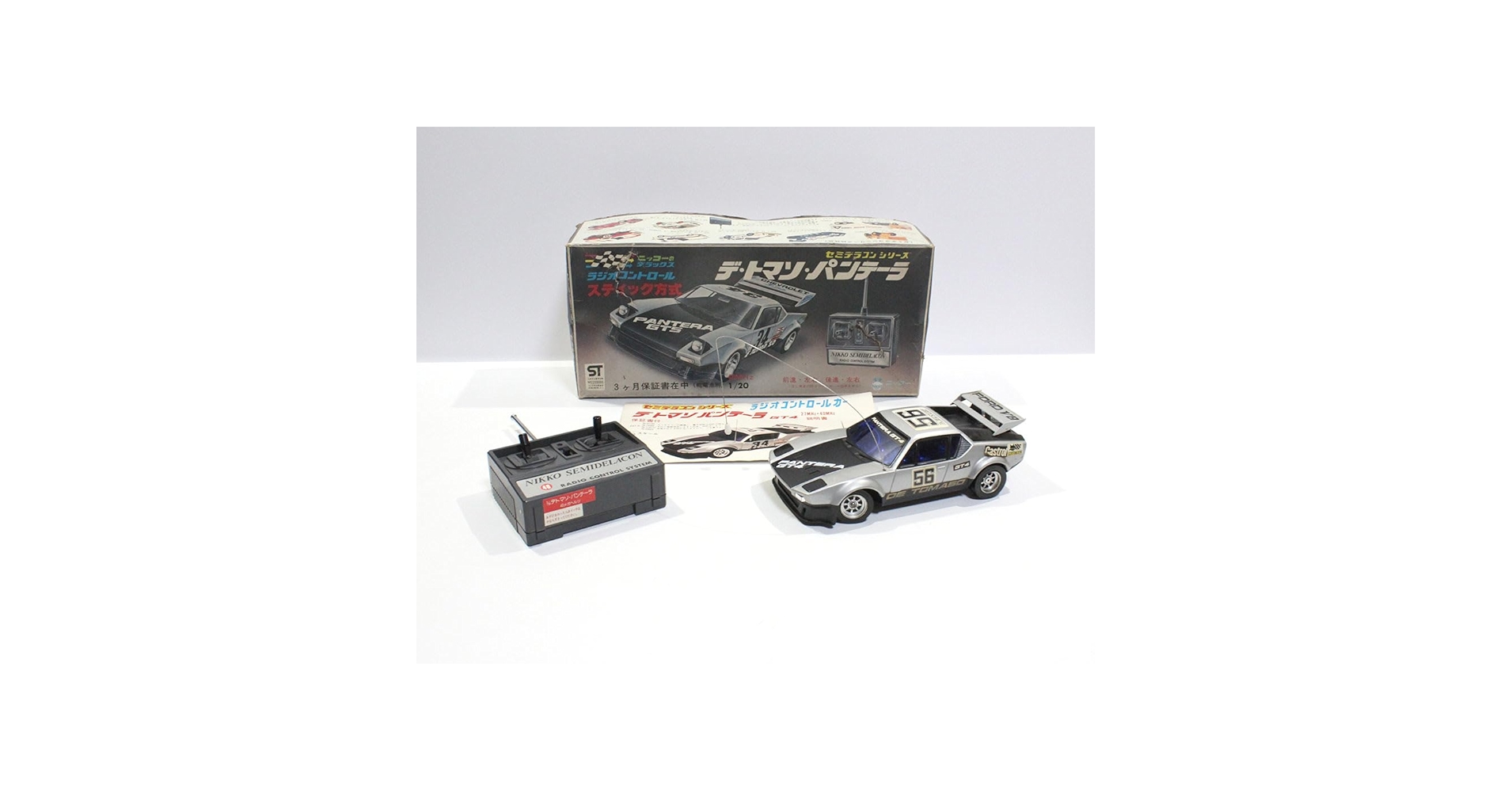 昭和レトロ　希少　ニッコー商事　デ　トマソ　パンテーラ　ラジコン　cc602 昭和レトロ 希少 ニッコー商事 デ トマソ パンテーラ ラジコン