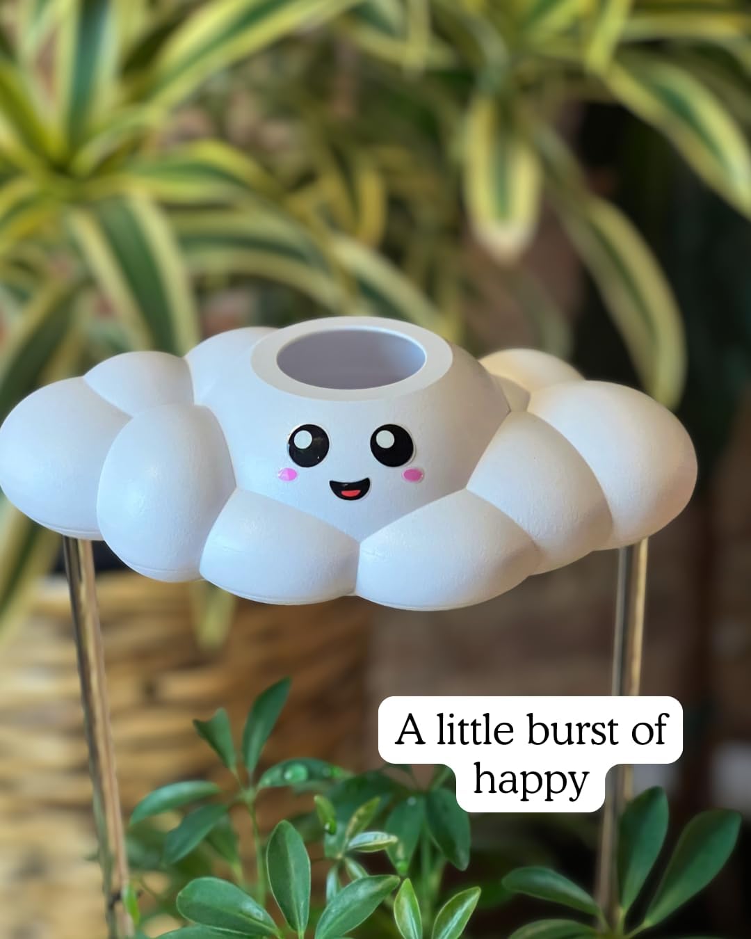 Cute Cloud Pals for houseplants, Plant Watering, Plant Accessory, Plant Lover Gift (Skylar)