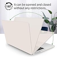 Vista 5 de Seorsok - Funda compatible con MacBook Air de 15 pulgadas, versión de lanzamiento 2023 2024 M3 A3114 M2 A2941, pantalla Liquid Retina Display