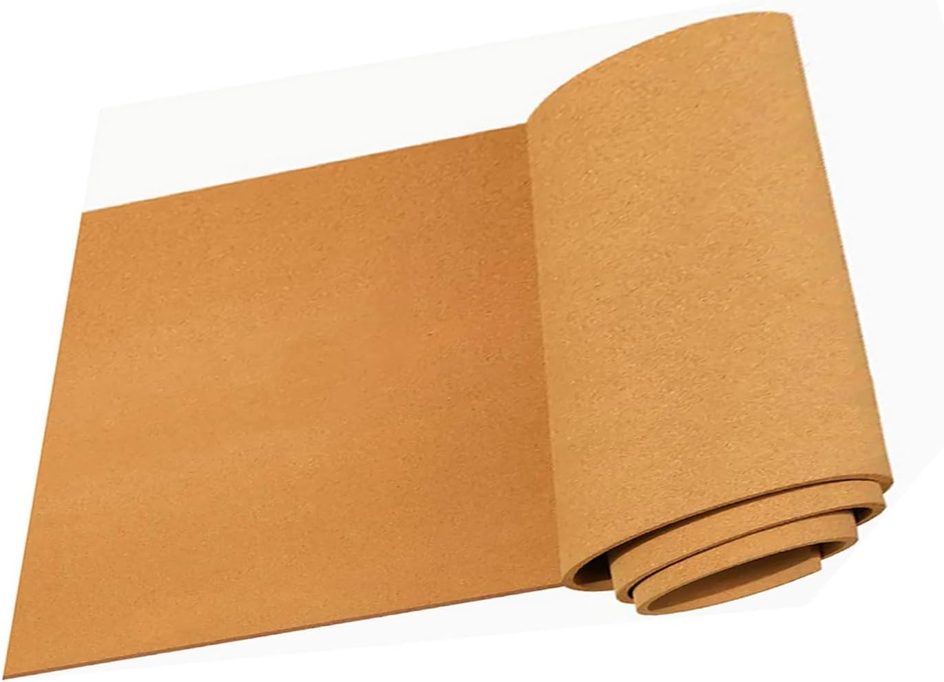 Cork Roll, Cork Board for Home, Cork Sheet, Drawer Liner, Sound Insulation, 1/3" 1/4" Thick, for Office Home DIY Supplies, Brown (Color : Thick 8mm, Size : 0.6mx3m(2ftx9.8ft))