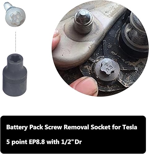 Miniatura 5 de Juego de llaves Torx Plus externas de 6 puntos EP Socket EP4, EP5, EP6, EP7, EP8, EP10, EP11, EP12, EP14, EP16, EP18, EP20, EP22, EP24, EP26, EP28,