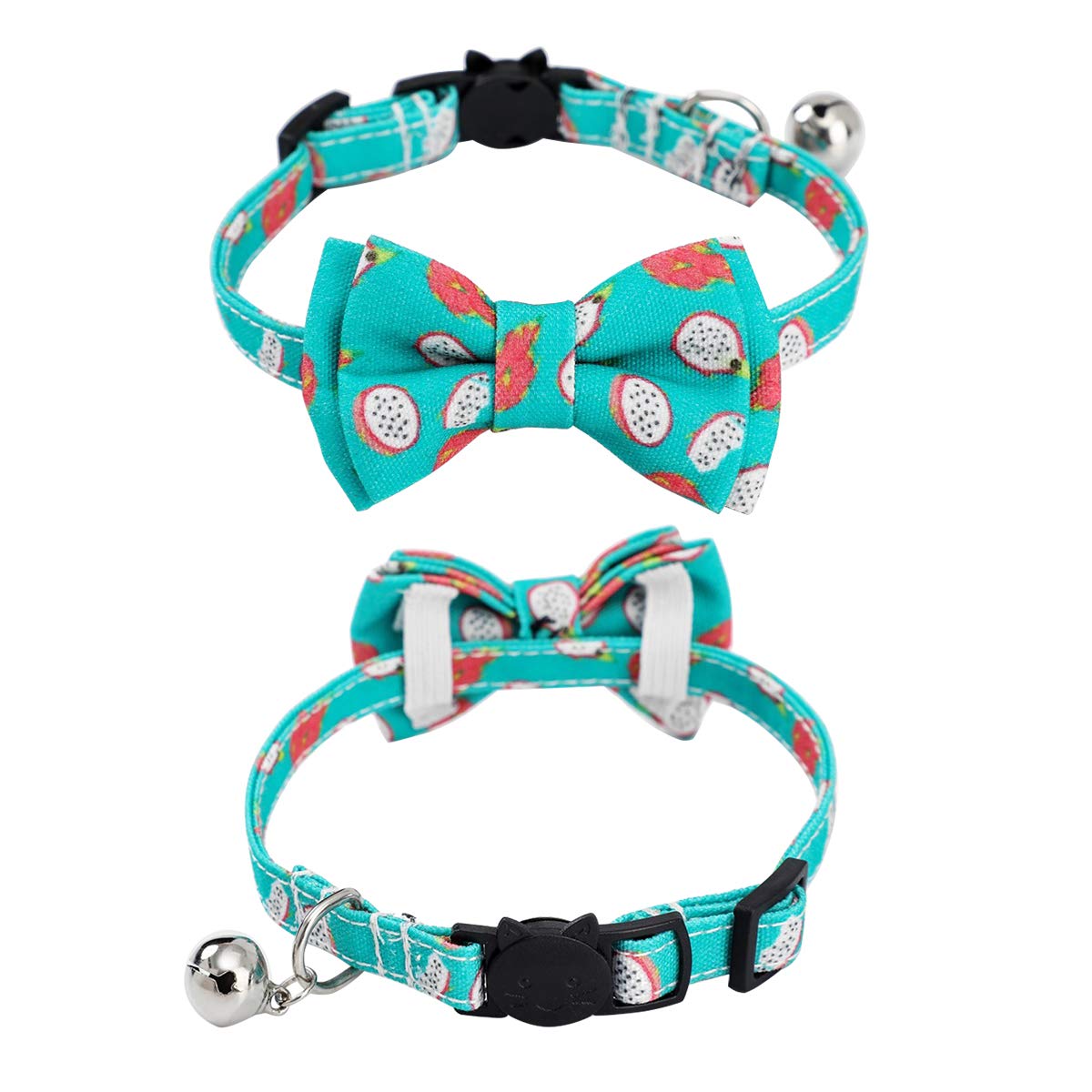 Amazon | 猫首輪 鈴付き 猫の首輪 猫用首輪 バンダナ ペット