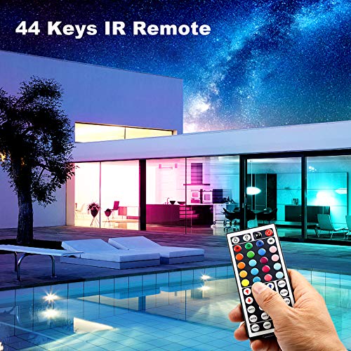 Dalattin 60Ft Led Lights,Dalattin Led Strip Lights For Bedroom Color Changing Lights With 44 Keys Remote Controller Led Strip Lights,2 Rolls Of 30Ft thumb #2