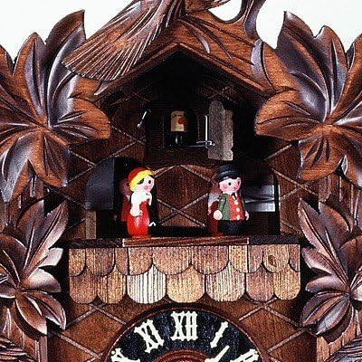 Cuckoo Clock Five Leaves, Three Birds