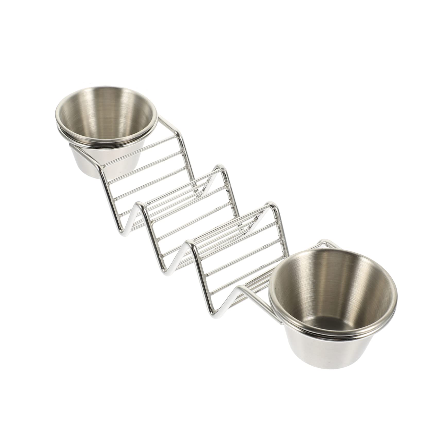 OFFSCH Multi-use Taco Holder Stand Stainless Steel Burrito Holder Home Pancake Rack Tortilla Support Kitchen Accessory