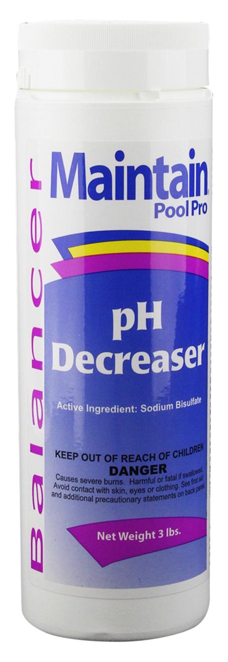 Maintain Pool Pro Balancer pH Decreaser - 3lbs