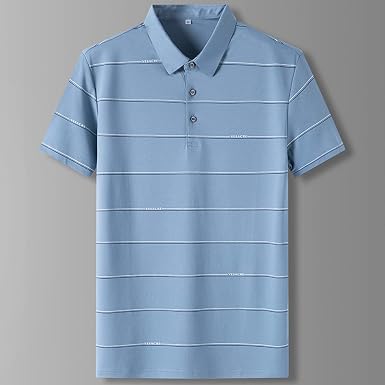 Amazon.com: GXRGXR Camisa polo de golf para hombre, manga corta, con  botones, color liso, talla grande, holgada, para verano, casual, para ir :  Ropa, Zapatos y Joyería