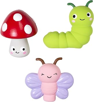 Fringe Studio Keeping IT Natural Small Latex Dog Toy 3PCS Set, PetShop Collection 367052
