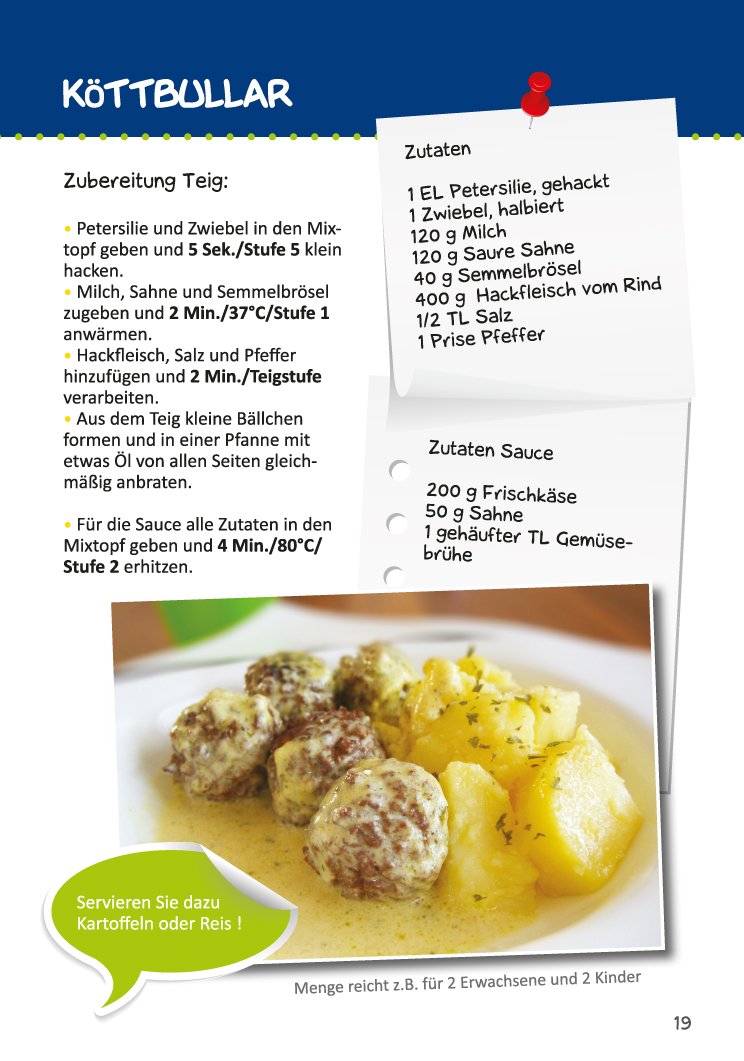 Kochen und Backen für Kinder: mit dem Thermomix