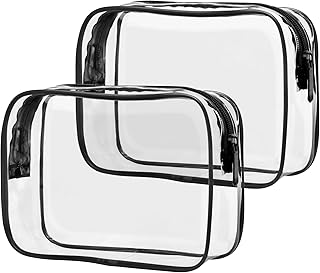 PACKISM Bolsa de maquillaje transparente – 2 ...