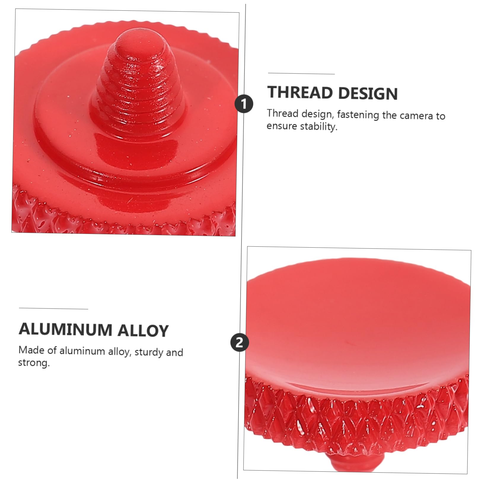 Paquet De 2 Boutons De Déclenchement D'Appareil Photo, Petits Boutons D'Obturation De Remplacement En Cuivre Massif Avec Surface Concave Lisse Pour