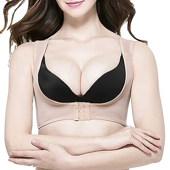 【医師監修】 猫背 バストメイクインナー 2色×5サイズ 黒&ベージュ 背筋 Amazon | [Helcynas] 【医師監修】 猫背 バストメイクインナー 2