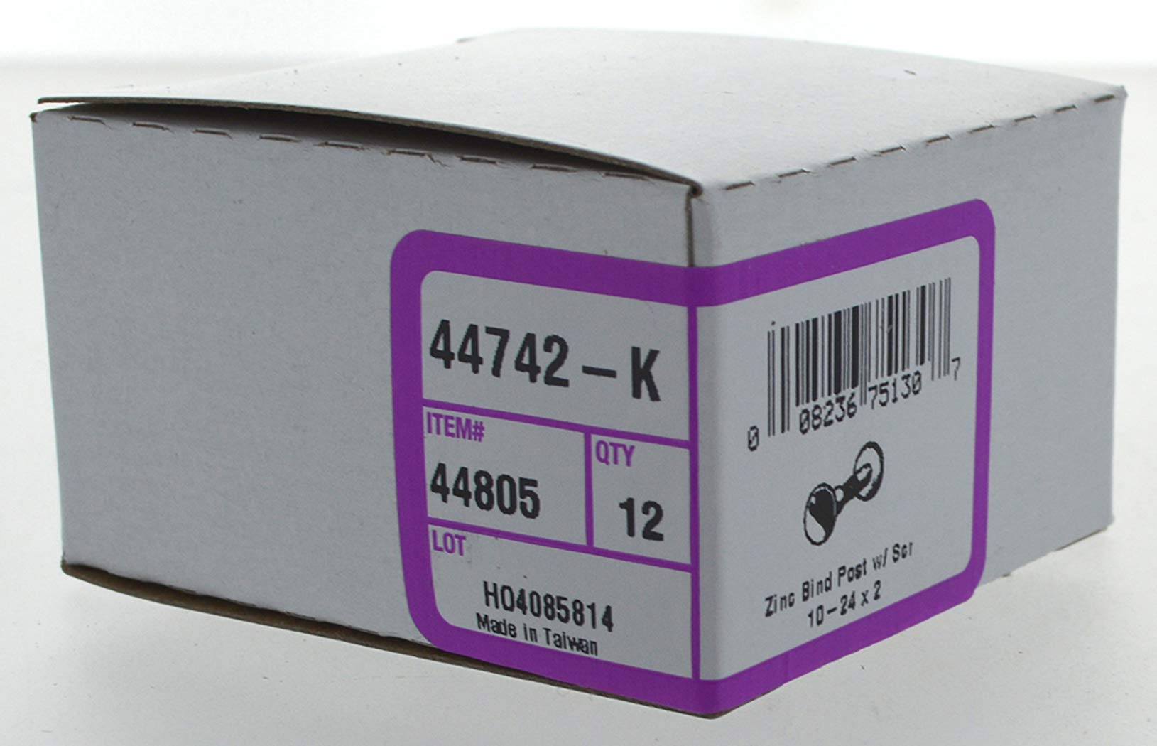 Hillman 44805 10 – 24 x 5,1 cm in acciaio con morsetti a vite acciaio, 12-pack
