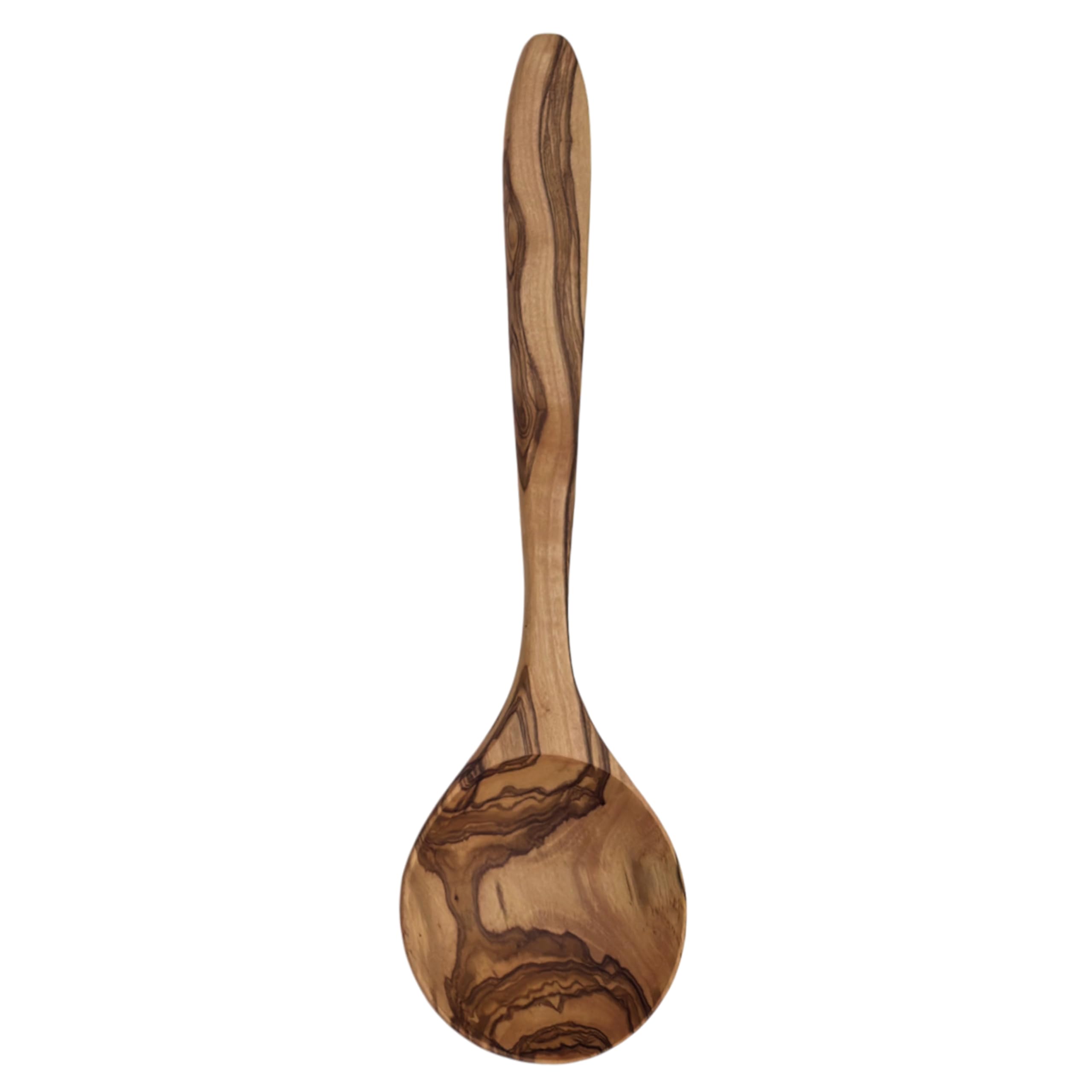 Kochbesteck Set „Desir“ aus Olivenholz – 5-teilig, 30 cm, Holz Kochlöffel & Küchenhelfer Set, langlebig, natürliche Maserung