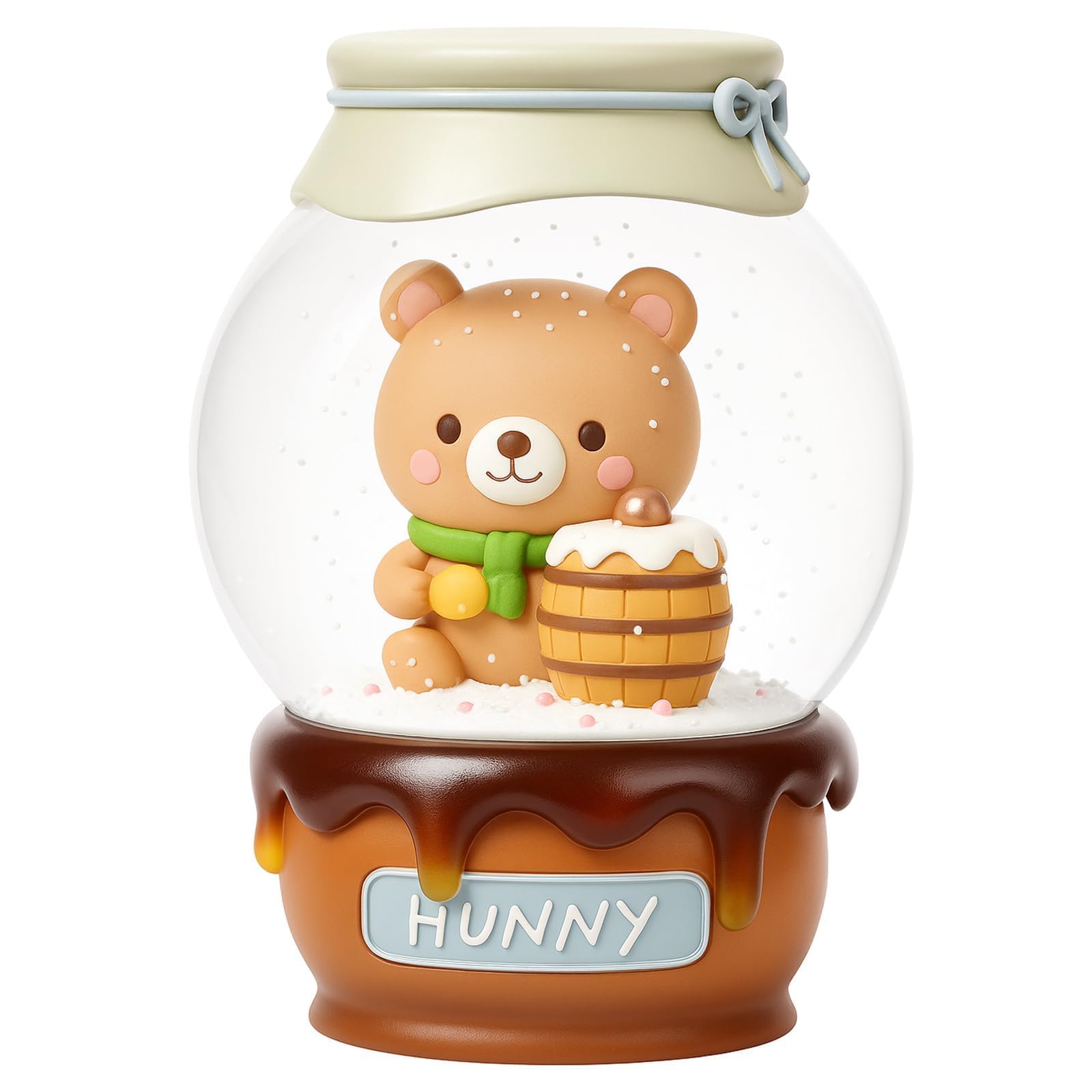 Bear Snow Globe for Girl, Christmas Snow Globes for Kids, Cute Snowglobes for Children