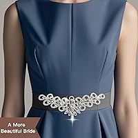 Vista 56 de PEARLY JUN Apliques de diamantes de imitación de plata con apliques de diamantes para vestidos, costura a mano, proyectos de manualidades, ropa