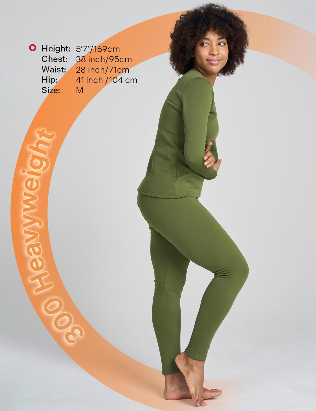 LAPASA Completo Termico Donna Fodera in Micropile Calore Base L17 - Abbigliamento Intimo Invernale Maglietta Pantaloni Calzamaglia Tuta Sci Trekking