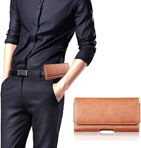 Miniatura 6 de Soporte para teléfono de cintura con clip para cinturón para Motorola Moto G Power 2021, E7, G7 Play, One Fusion+ Hyper Action, G8, G Fast, E 2020,