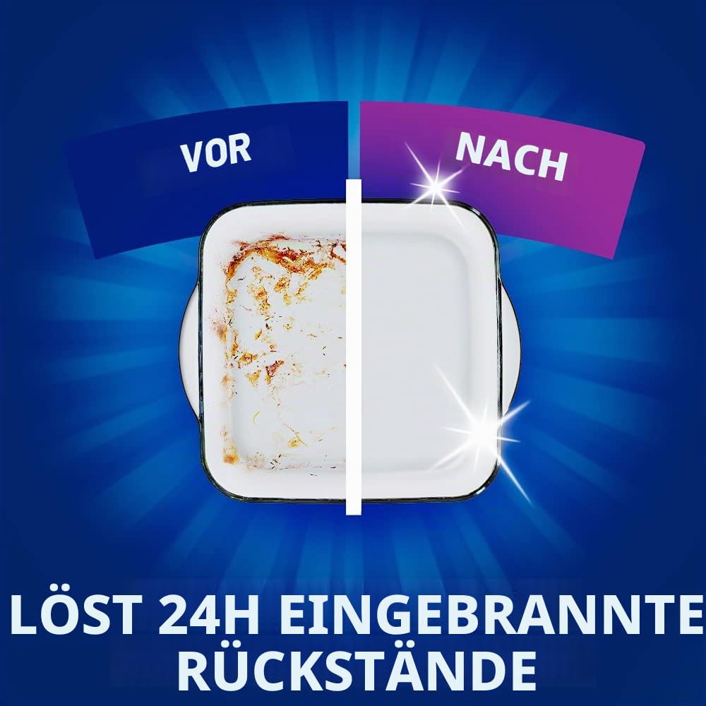 Finish Powergel Geschirrspülmittel Anti-Geruch, Geschirrspüler-Gel, 210 Waschgänge, 7 Packungen mit je 30 Spülmaschinen