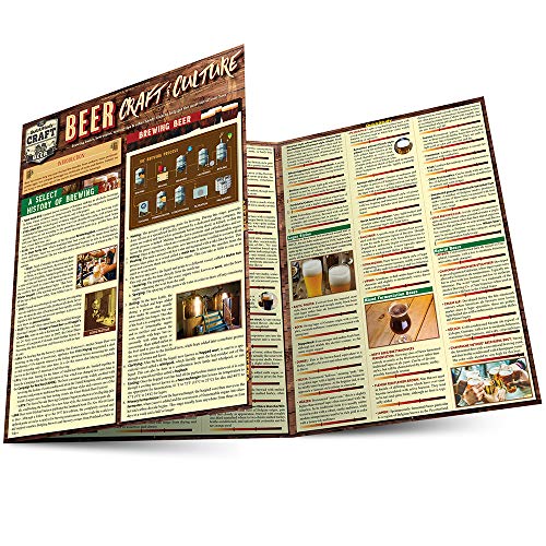 Beer - Craft & Culture: Quickstudy Laminated Reference Guide to Brewing, Ingredients, Styles & More