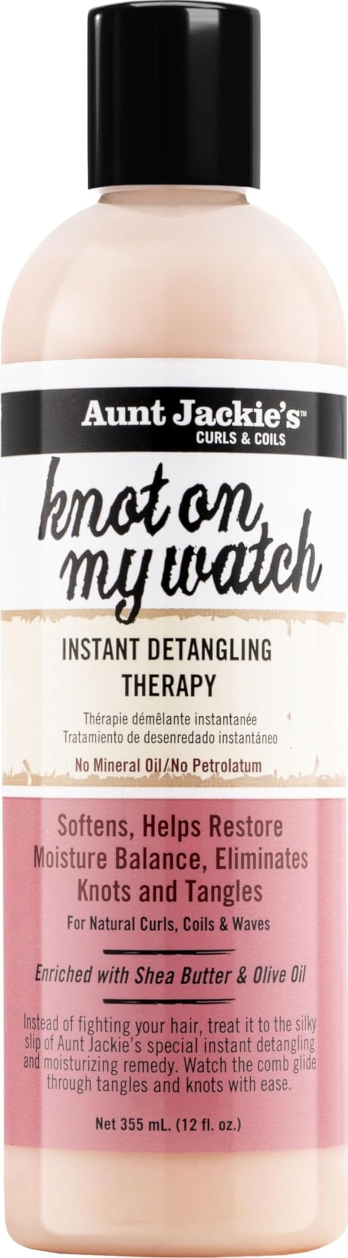 Photo 1 of Aunt Jackie's Knot On My Watch Detangling Therapy for Natural Hair - 12 oz