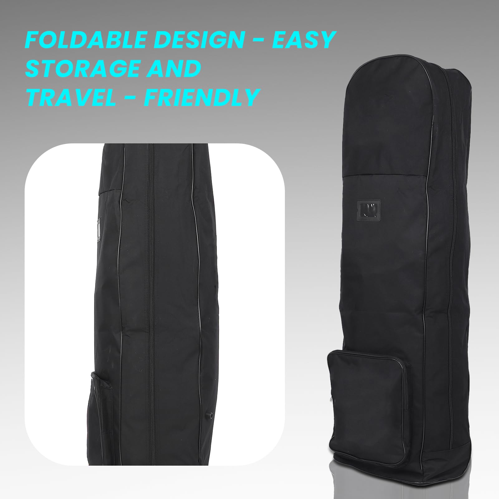 Bolsa De Viaje De Golf Bolsa De Golf Estuche De Viaje Bolsa De Aviación De Golf Plegable con Ruedas para Almacenamiento Ordenado, Bolsa De Almacenamiento De Golf para Amantes del Golf